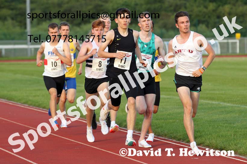 BMC 1500 metres, BMC, Chester le Street, July 19th. Photo: David T. Hewitson/Sports for All Pics